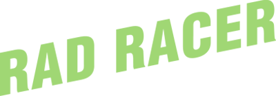 Rad Racer logo for NES